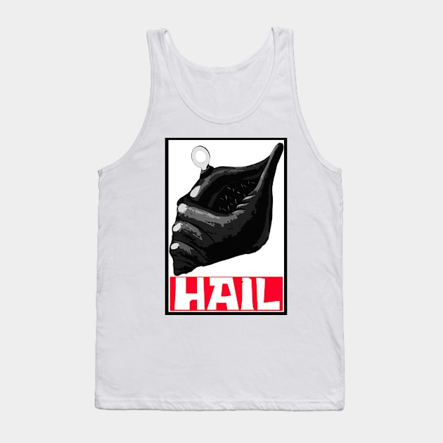 hail the mighty conch Tank Top by grinningmasque